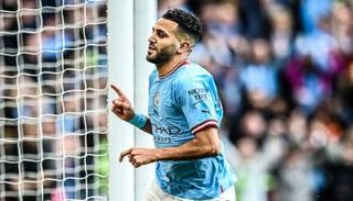 رياض محرز لاعب مانشستر سيتي