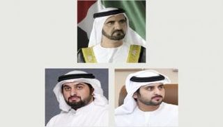 الشيخ محمد بن راشد آل مكتوم ونائبيه