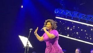 شيرين عبدالوهاب من حفلها في دبي