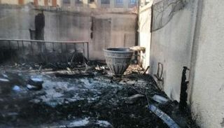 حريق كنيسة العذراء والملاك ميخائيل والأنبا كاراس في مصر