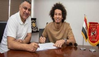 علي زين لاعب الأهلي الجديد لكرة اليد