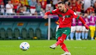 حكيم زياش نجم منتخب المغرب 