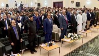 جانب من انطلاق اللقاء التشاوري الجنوبي