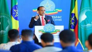 السفير ملس ألم المتحدث باسم الخارجية الإثيوبية