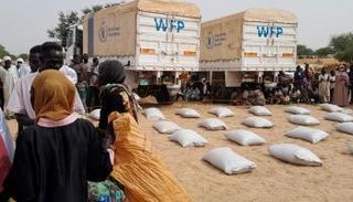 منتجات غذائية مخصصة للمحتاجين في السودان