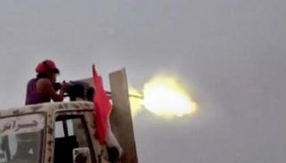 جانب من المواجهات في تعز