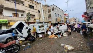 صورة لآثار الفيضانات