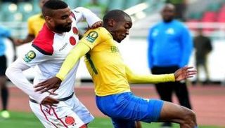 من مباراة الوداد وصن داونز - أرشيفية 