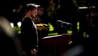 الرئيس الأوكراني فولوديمير زيلينسكي