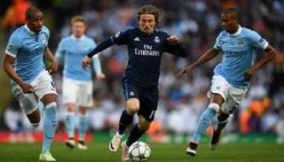 مودريتش نجم ريال مدريد ضد مانشستر سيتي