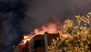 جانب من آثار الغارات الإسرائيلية على غزة