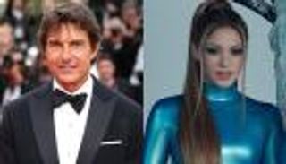 توم كروز يغازل شاكيرا بباقة زهور.. هل تربطهما علاقة سرية؟ (صور)