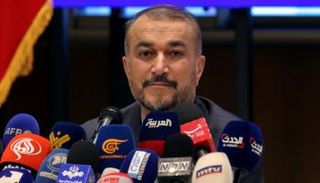 وزير الخارجية الإيراني حسين أمير عبد اللهيان