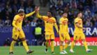 حسمت الدوري الإسباني.. 6 مشاهد من رباعية برشلونة أمام إسبانيول