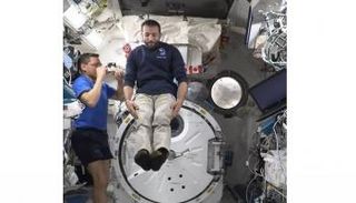 سلطان النيادي خلال الفيديو