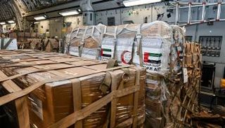 طائرة مساعدات إماراتية إلى السودان