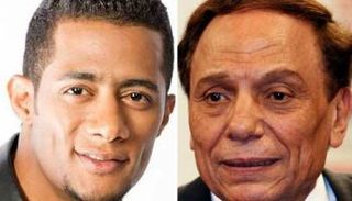 عادل إمام ومحمد رمضان 