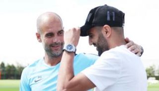 رياض محرز لاعب مانشستر سيتي