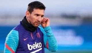ليونيل ميسي نجم برشلونة الإسباني