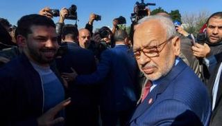 صورة لراشد الغنوشي زعيم إخوان تونس