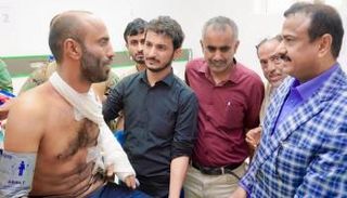 ضابط يمني بعد نجاته من محاولة اغتيال بطائرة مسيرة في شبوة