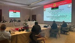 جانب من اجتماعات لجنة 6+6 الليبية