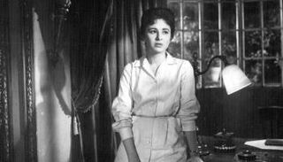 فاتن حمامة في مشهد من أحد أفلامها