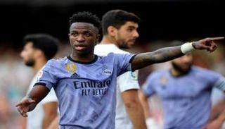 فينيسيوس جونيور جناح ريال مدريد الإسباني
