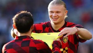 إيرلينغ هالاند مهاجم مانشستر سيتي