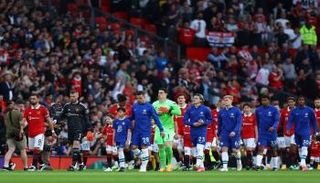 من مباراة مانشستر يونايتد ضد تشيلسي