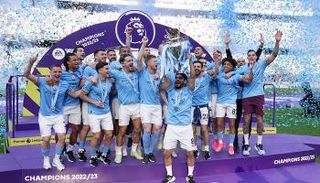 مانشستر سيتي بطل الدوري الإنجليزي