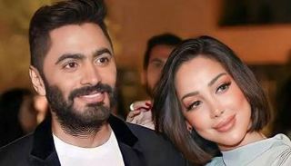 تامر حسني وبسمة بوسيل