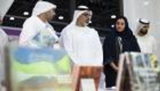 خالد بن محمد بن زايد يزور معرض أبوظبي الدولي للكتاب 2023