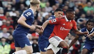 من مباراة مانشستر يونايتد وتشيلسي