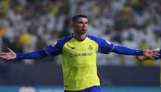 احتفال كريستيانو رونالدو بهدفه ضد الشباب