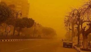 عاصفة ترابية في مصر- أرشيفية