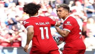 محمد صلاح وروبرتو فيرمينو