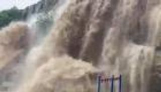 الأمطار تعيد شلالات كسرى التونسية إلى الحياة