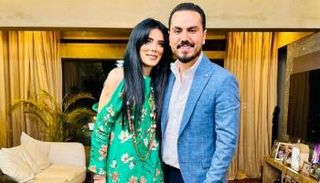 حورية فرغلي مع نزار الفارس