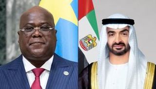 الشيخ محمد بن زايد آل نهيان وفيلكس تشيسكيدي