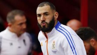 كريم بنزيما مهاجم ريال مدريد