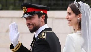 حفل زفاف ولي عهد الأردن والأميرة رجوة