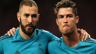 كريستيانو رونالدو وكريم بنزيما في ريال مدريد