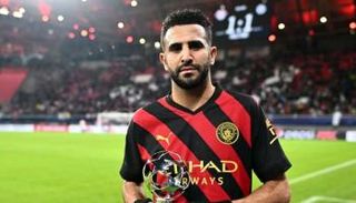 رياض محرز لاعب مانشستر سيتي