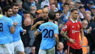 بيب غوارديولا ضد مانشستر يونايتد