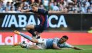 سيلتا فيغو يحرم برشلونة من إنجاز غير مسبوق بالدوريات الكبرى