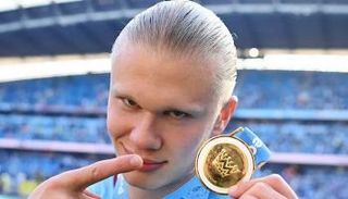 إيرلينغ هالاند مهاجم مانشستر سيتي