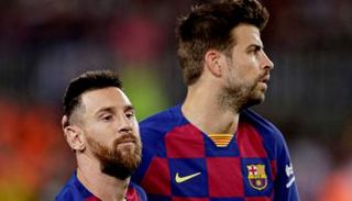 جيرارد بيكيه وليونيل ميسي - برشلونة
