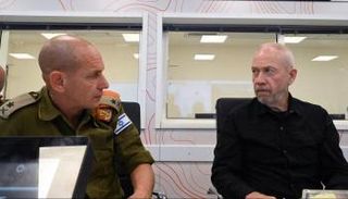 غالانت خلال تدريب الإثنين