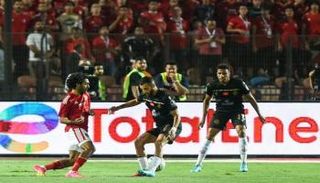 جانب من مباراة الأهلي والوداد